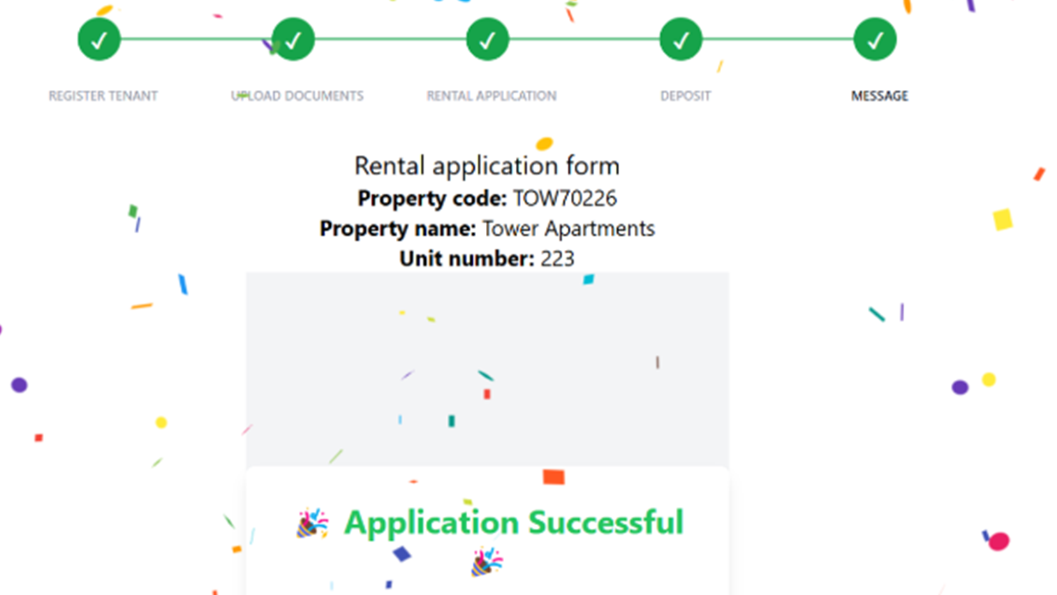 Rental Applications